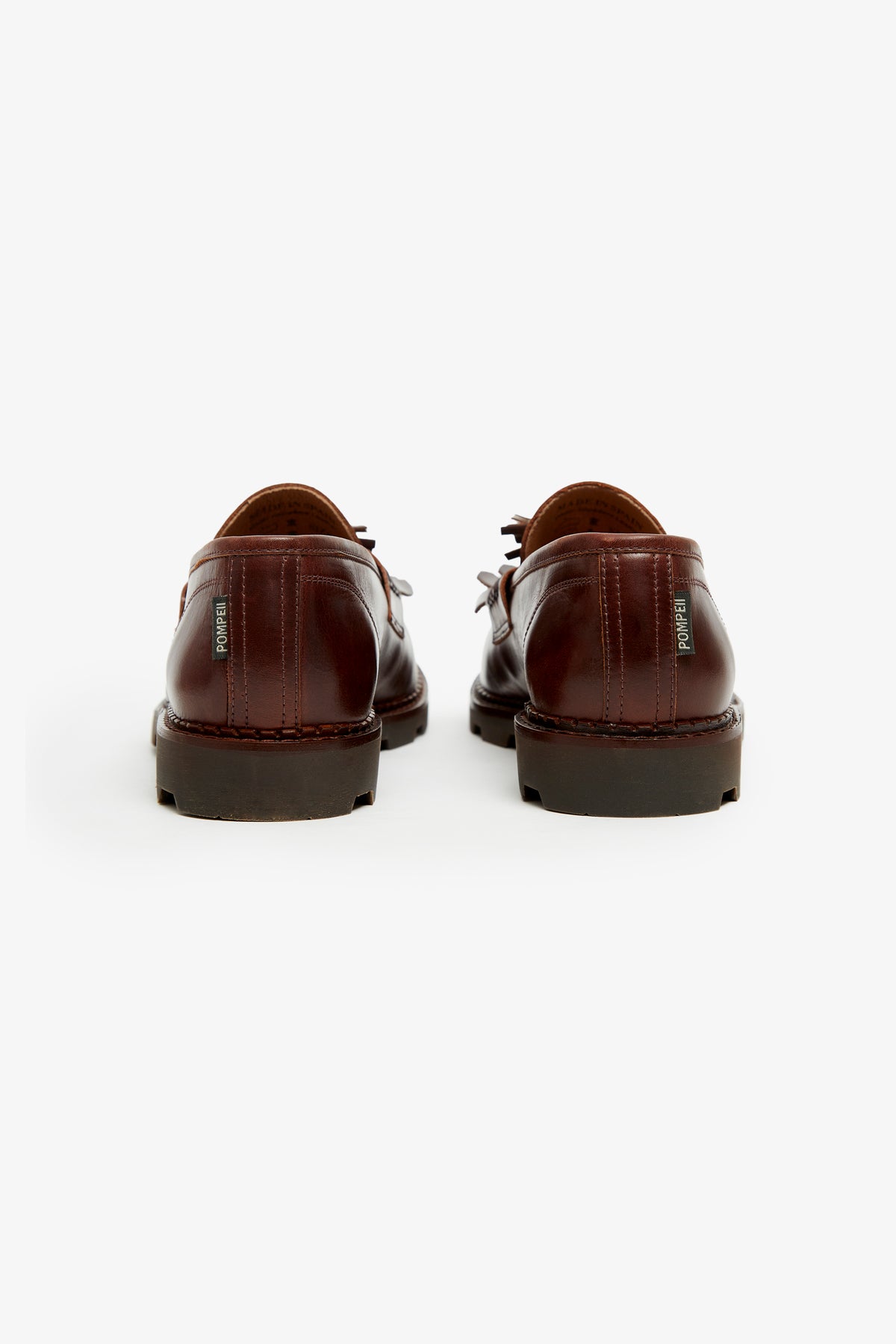 RÔTI DE CUIR À POMPON MODENA