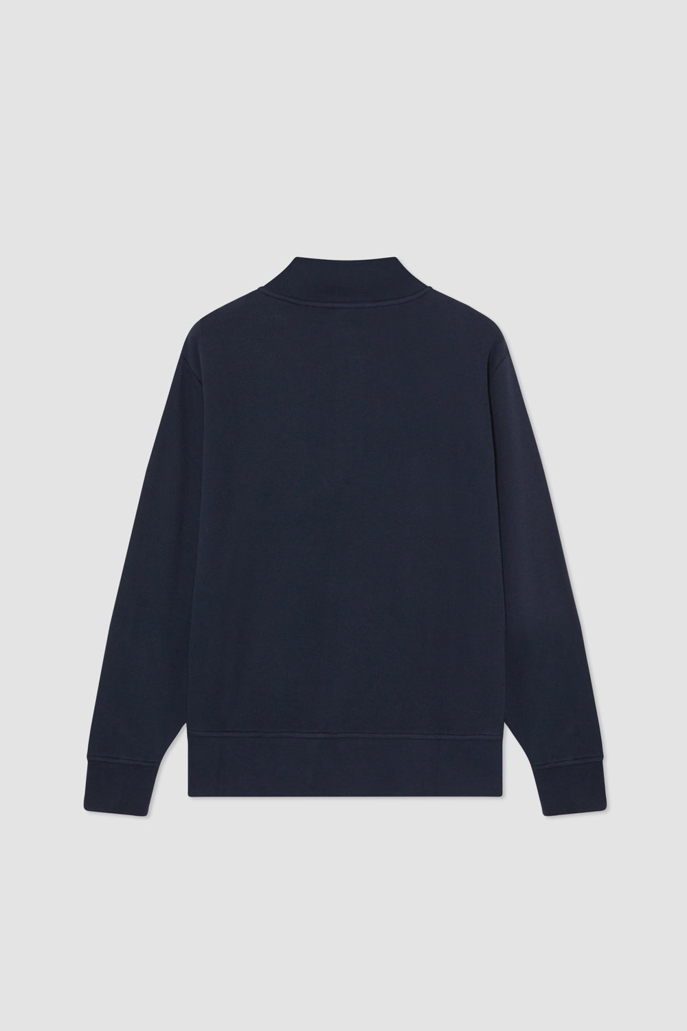 NAVAL ZIPPER SWEAT