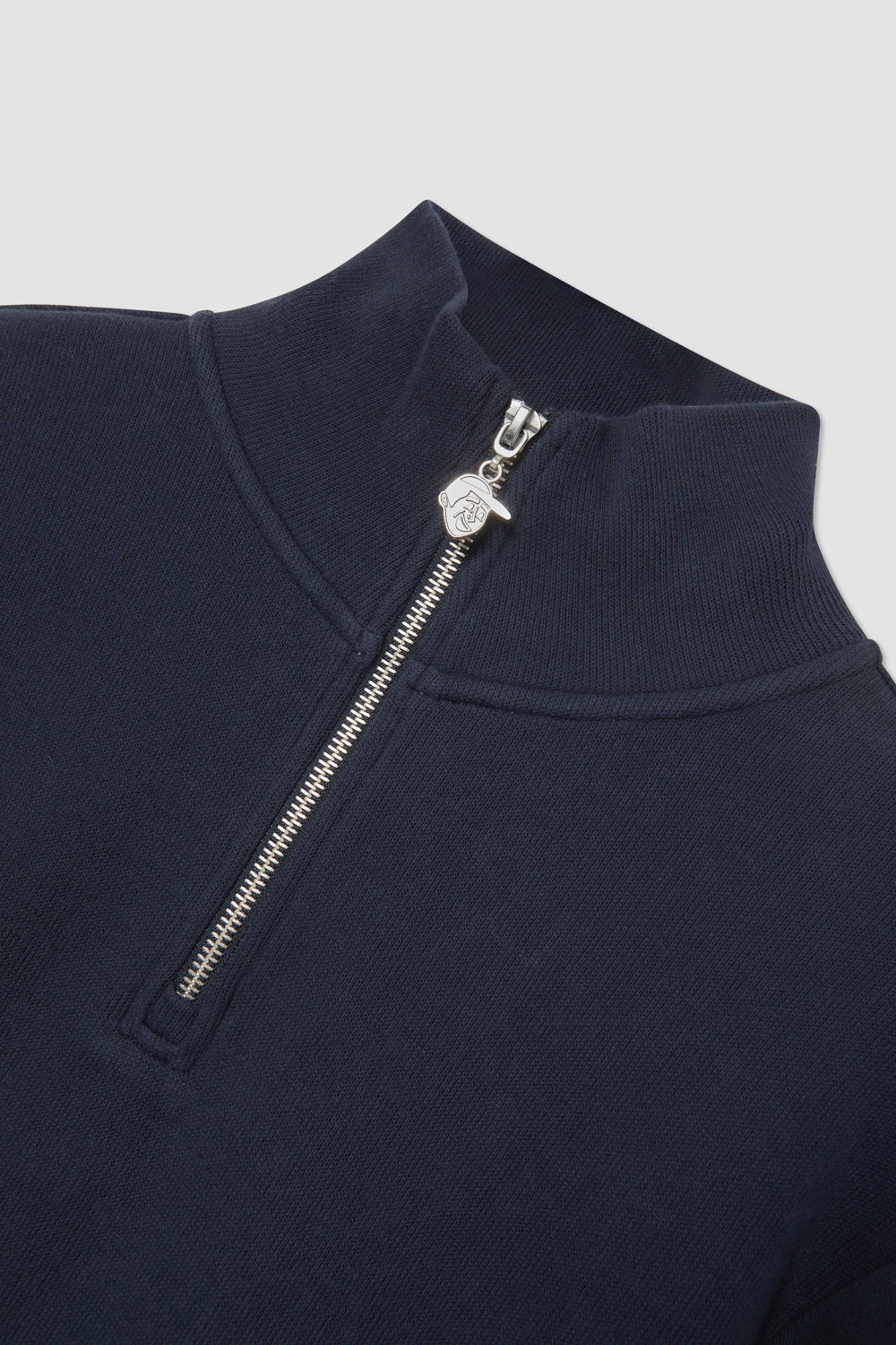 NAVAL ZIPPER SWEAT