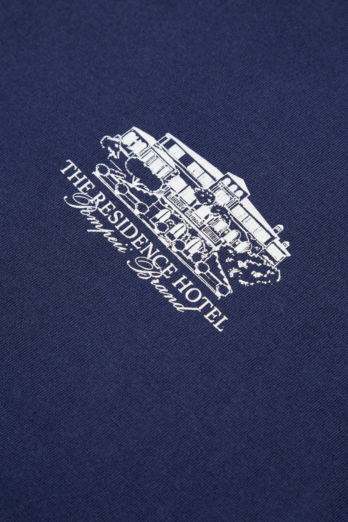 TEE-SHIRT GRAPHIQUE NAVY HOTEL NOTE