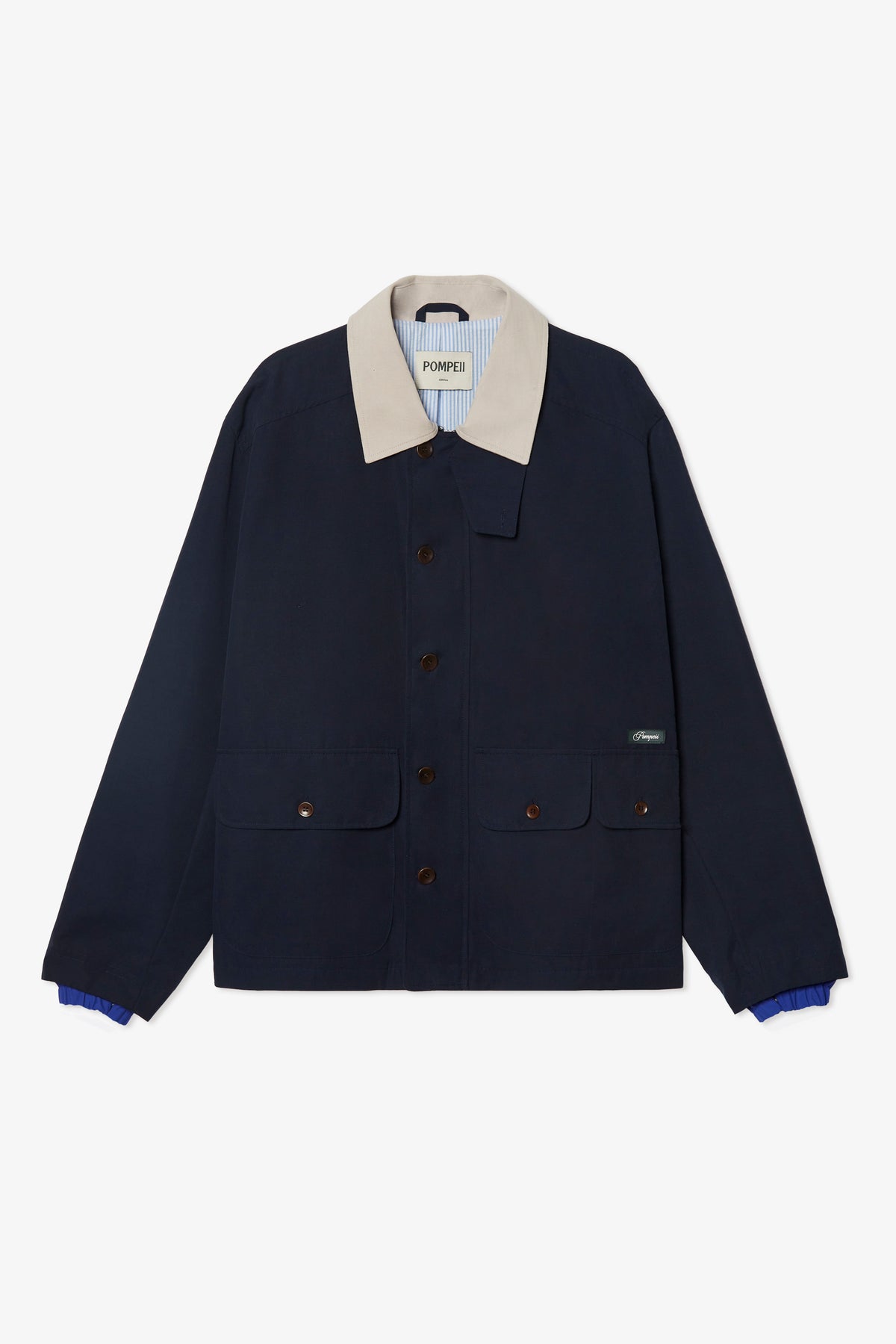 NAVY SHORT FIELD JACKET