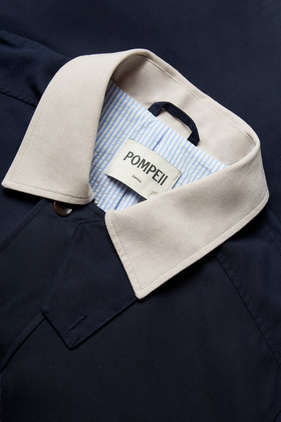 NAVY SHORT FIELD JACKET