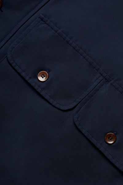 NAVY SHORT FIELD JACKET