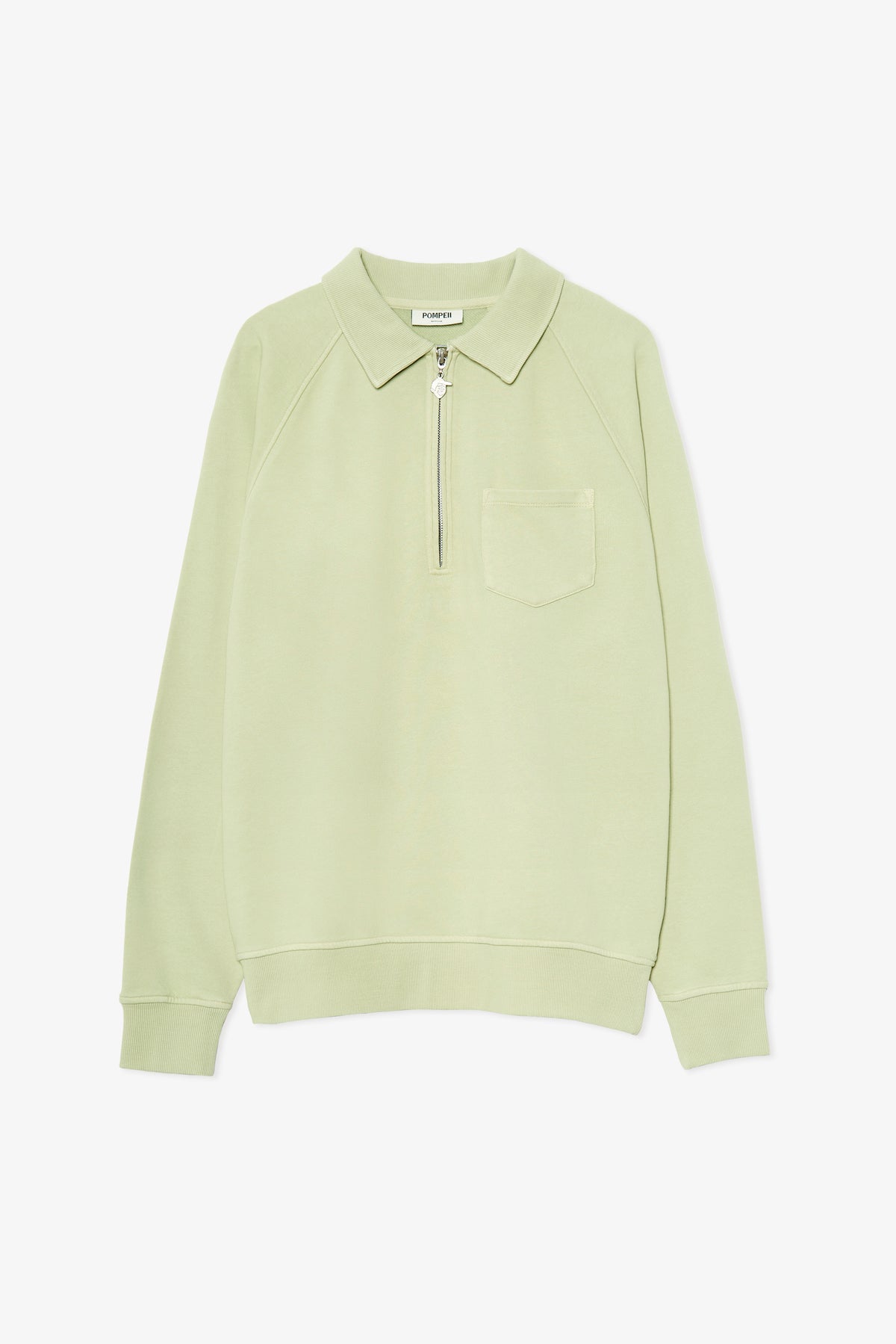 PISTACCHIO ZIP SWEAT