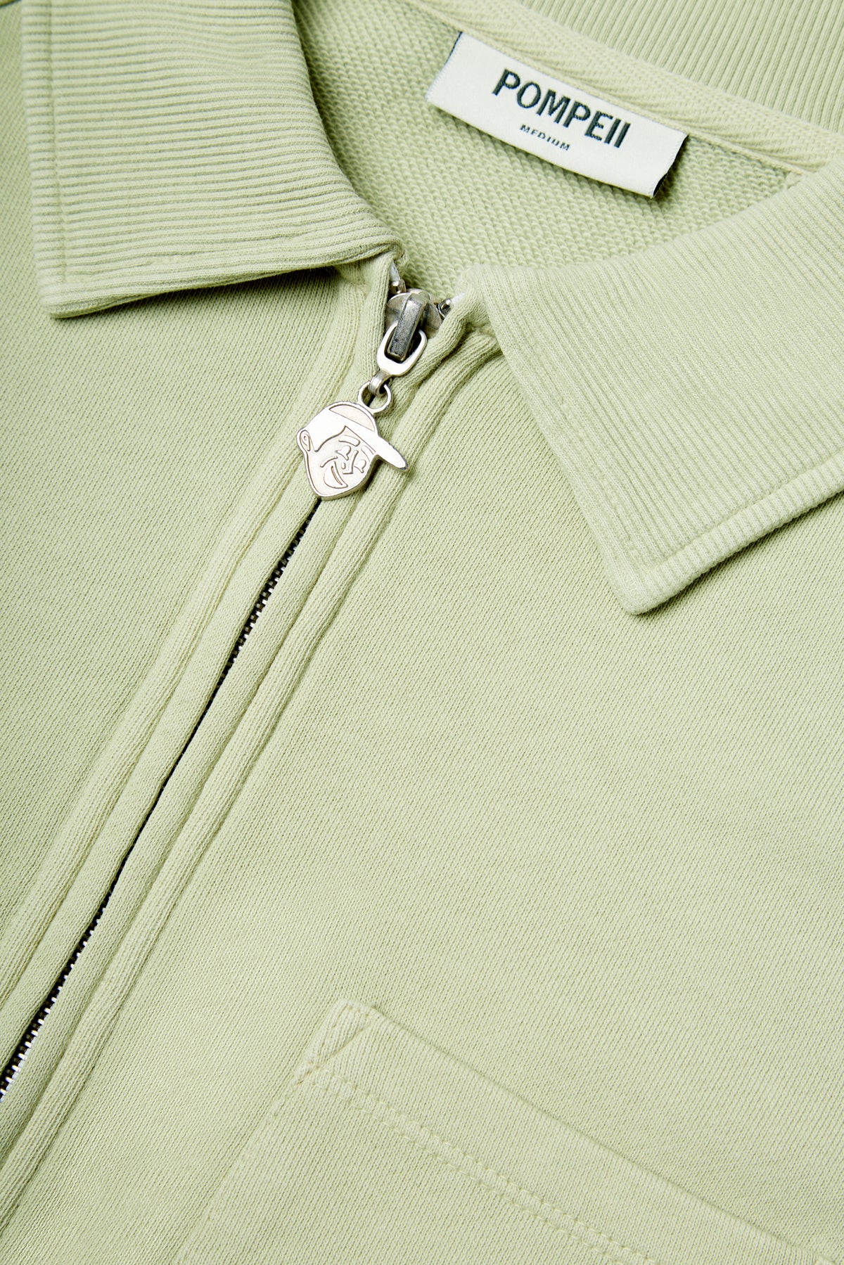 PISTACCHIO ZIP SWEAT