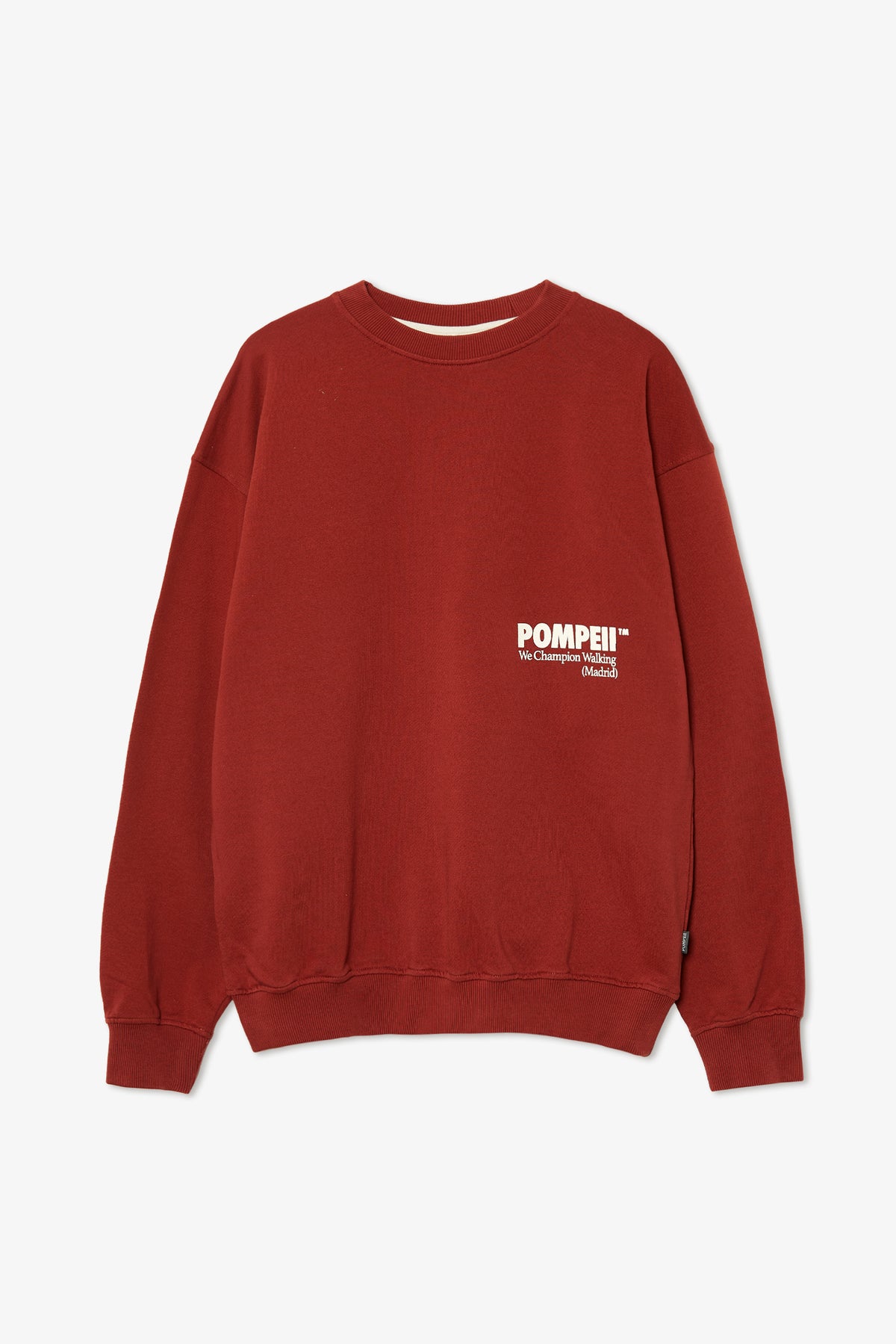 POMPEII RUBY RELAXED CREW NECK