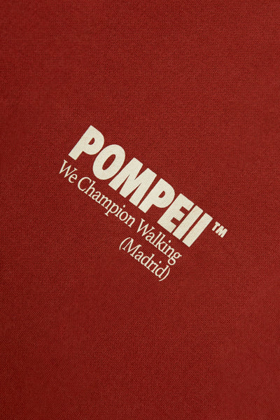 POMPEII RUBY RELAXED CREW NECK