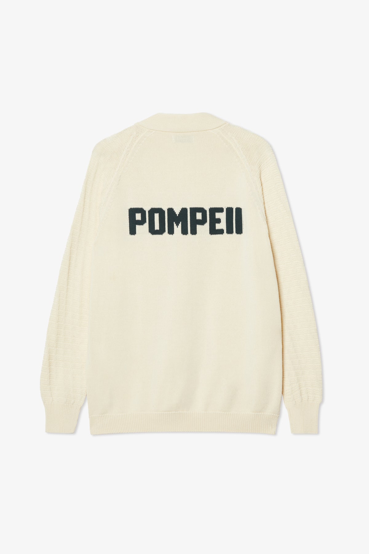 POMPEII ECRU ECRU KNIT CARDIGAN