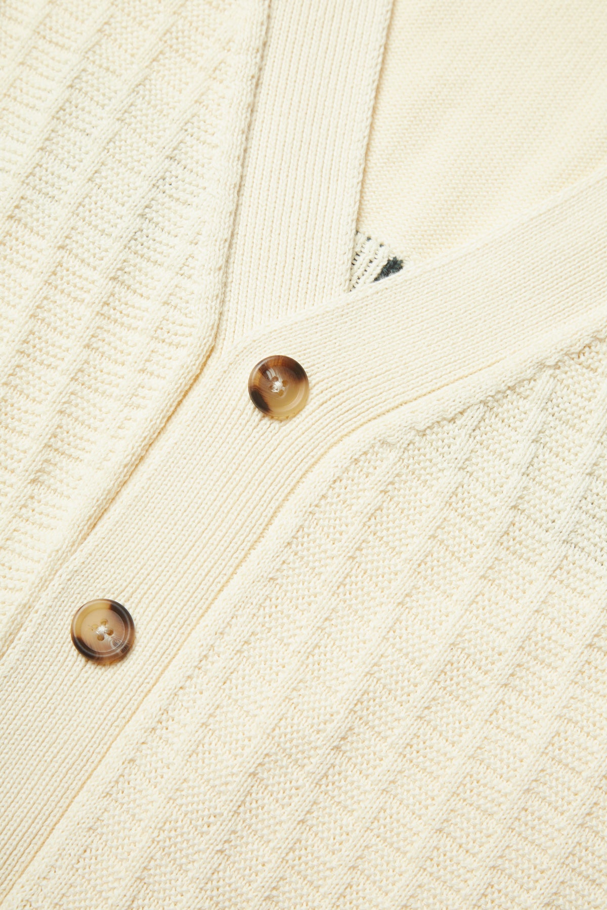POMPEII ECRU ECRU KNIT CARDIGAN