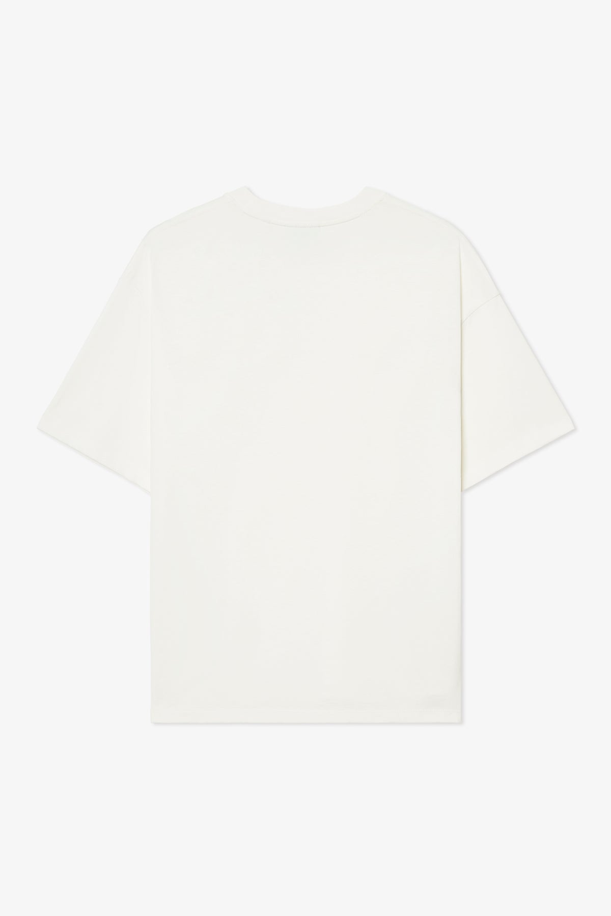 POMPEII OFF WHITE BOXY TEE BLUE