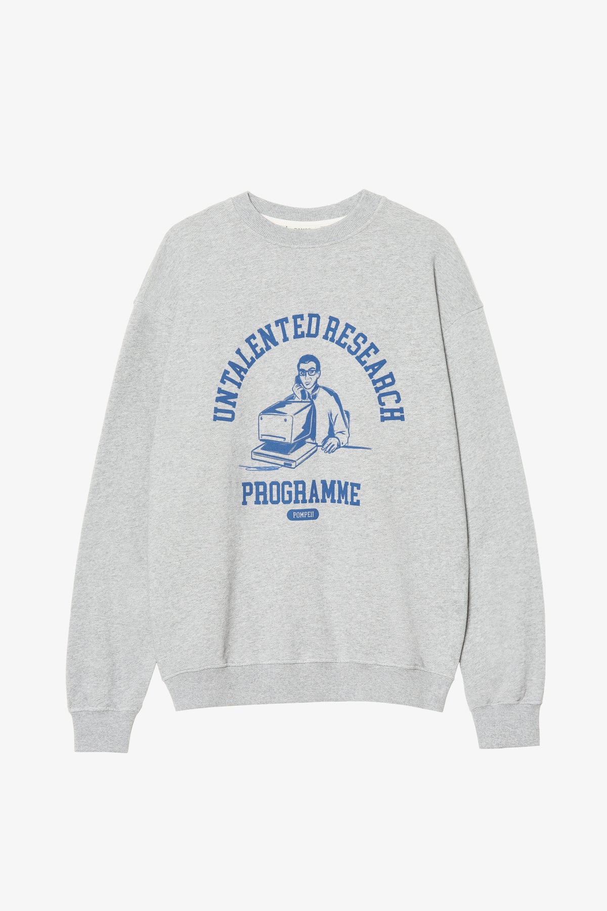 PROGRAMME CLASSIC GREY RELAXED CREWNECK