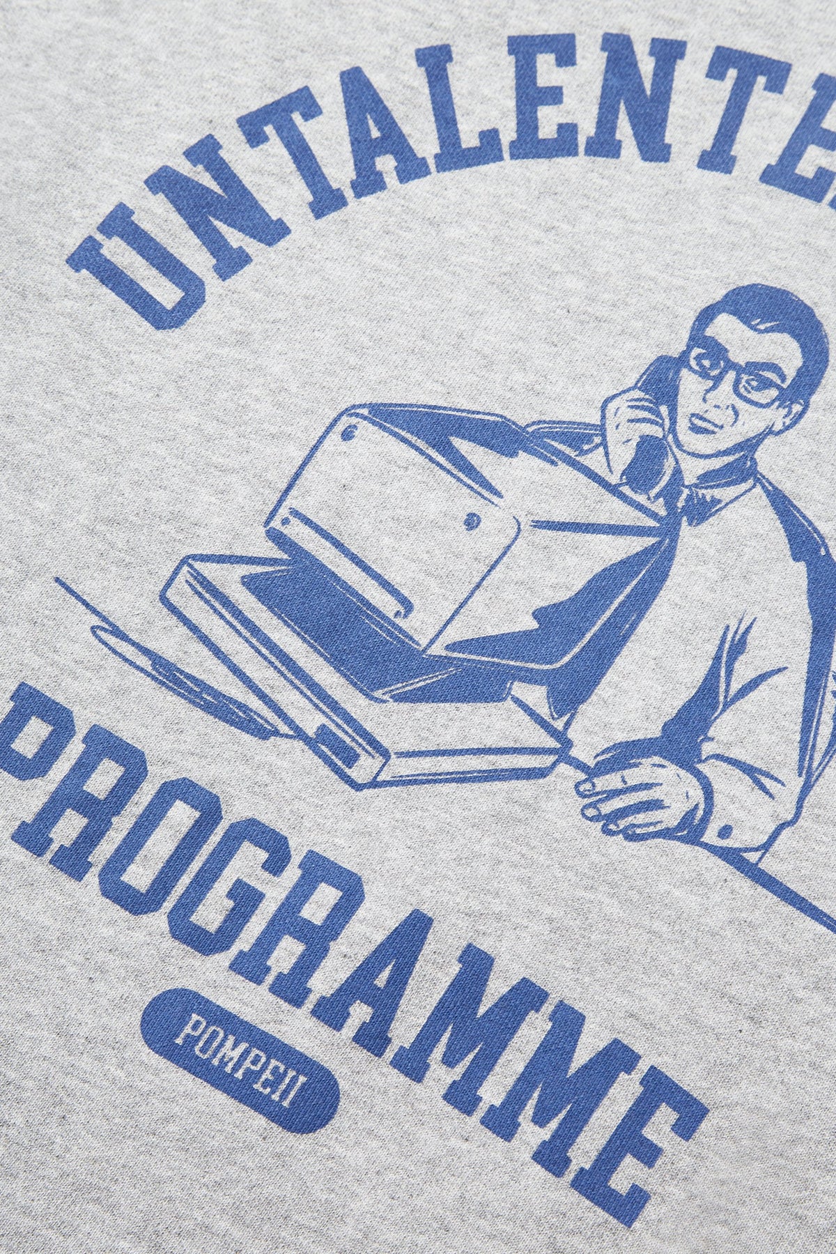 PROGRAMME CLASSIC GREY RELAXED CREWNECK