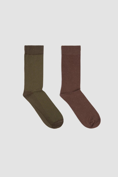 Pack Classic Khaki Socks