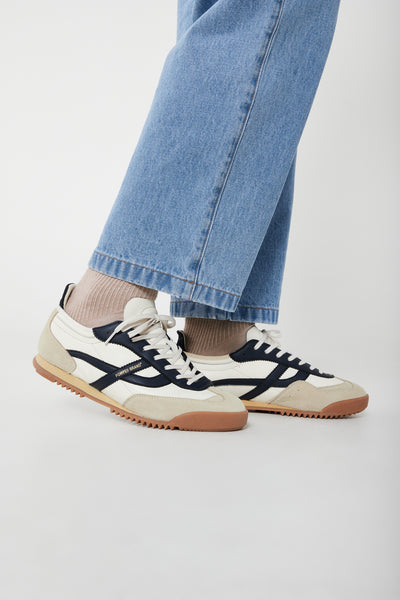 KITE LEATHER RETRO NAVY WHITE