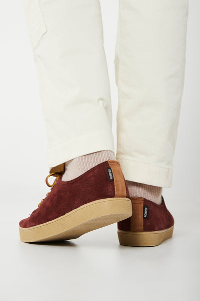 HIGBY SUEDE HYDRO MAROON DIJON