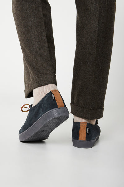 HIGBY SUEDE HYDRO NAVY SLATE