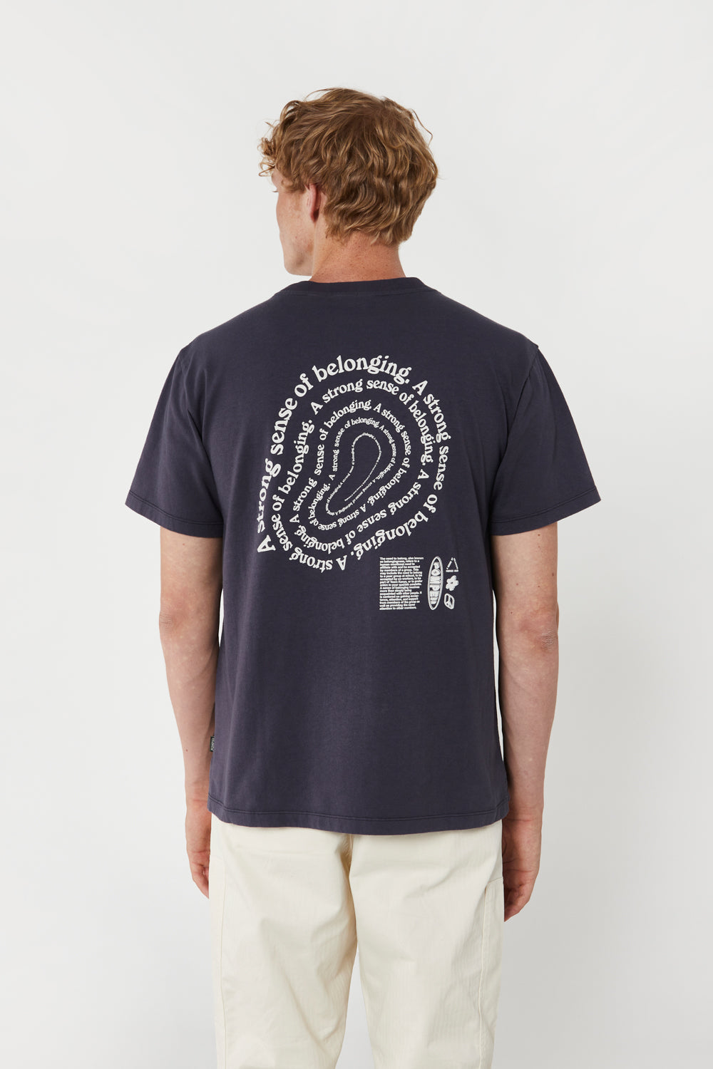 SENSE OF BELONGING RAISIN TEE