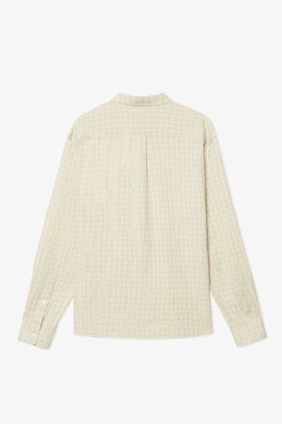 RUSTIC CHECKED OAT SHIRT