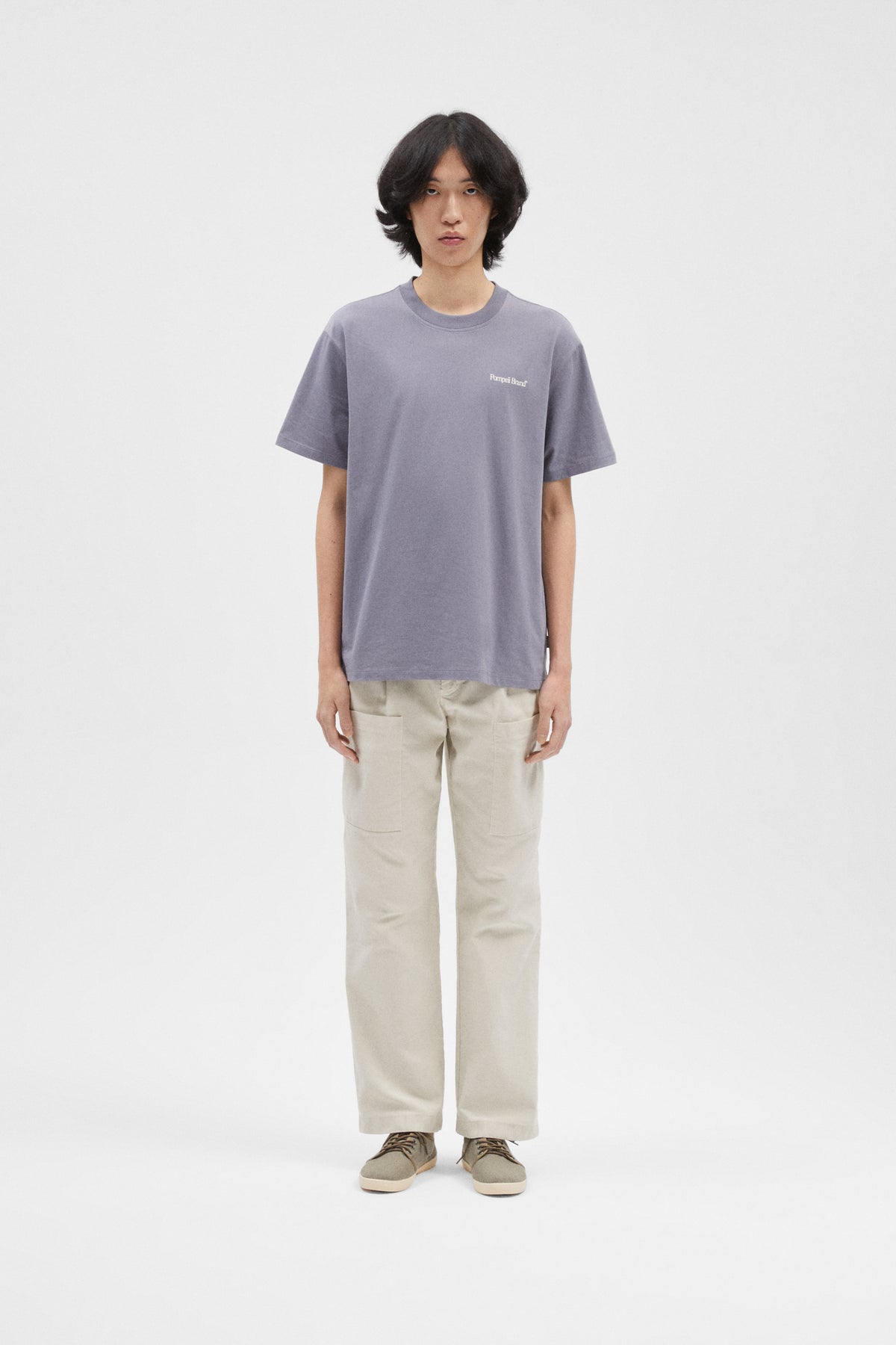 STEEL GREY BURGERS IN BED GRAPHIC TEE