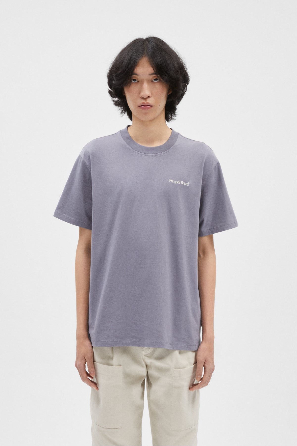 STEEL GREY BURGERS IN BED GRAPHIC TEE