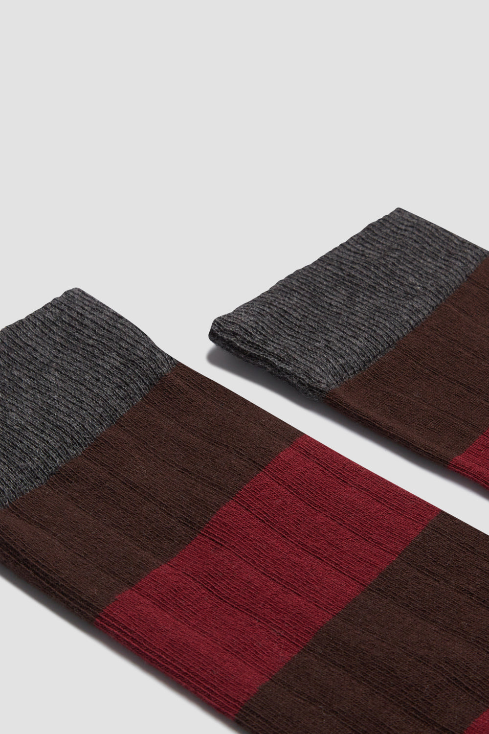 STRIPES COCOA BURGUNDY