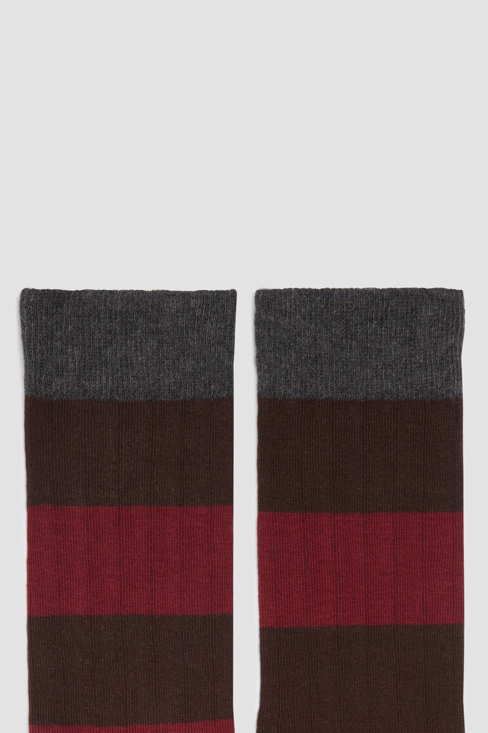 STRIPES COCOA BURGUNDY