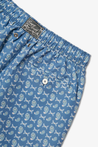 PINE MICRO PAISLEY SWIM TRUNKS