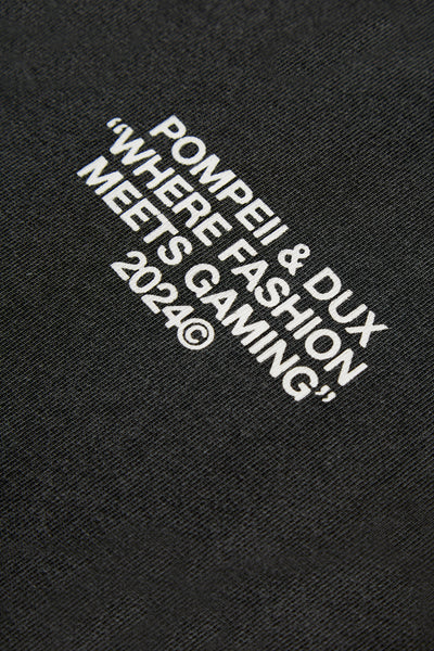 TEAM DUX WASHED GREY TEE