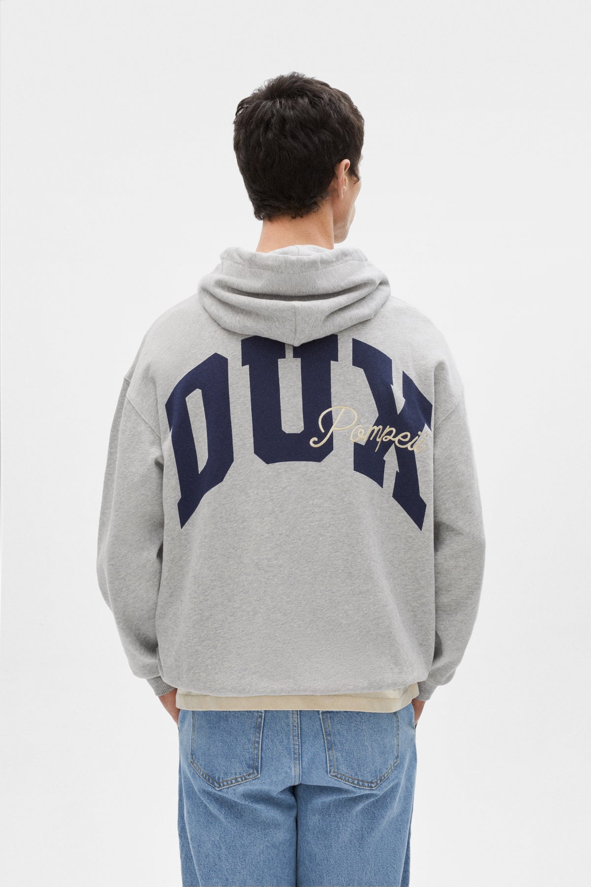 DUX GRAU MELANGE HOODIE