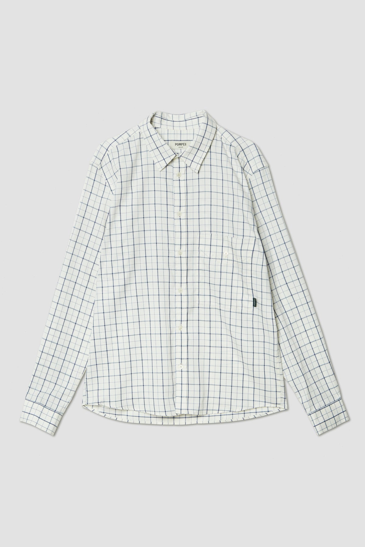 THE BLUE CHECK COTTON SHIRT