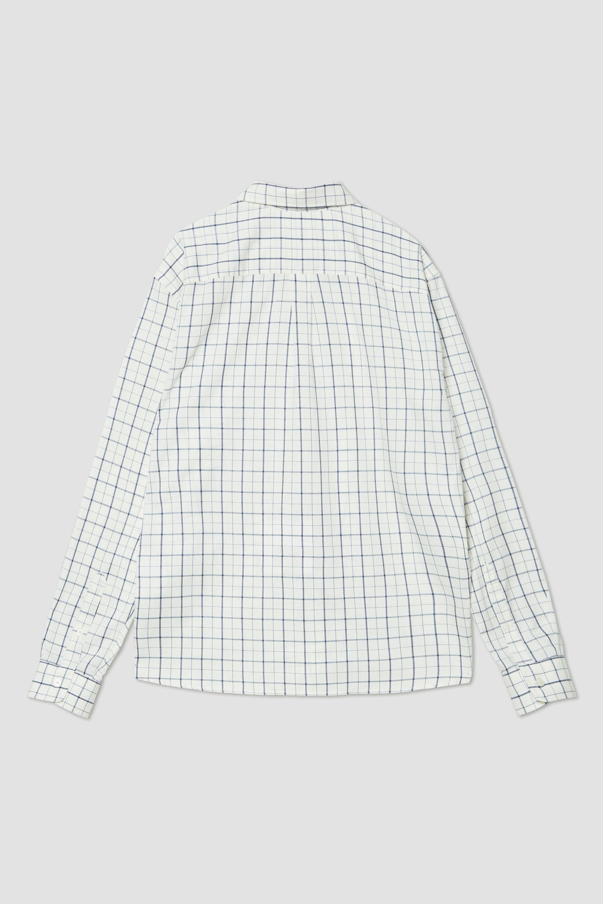 THE BLUE CHECK COTTON SHIRT