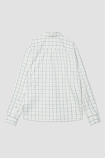 THE BLUE CHECK COTTON SHIRT