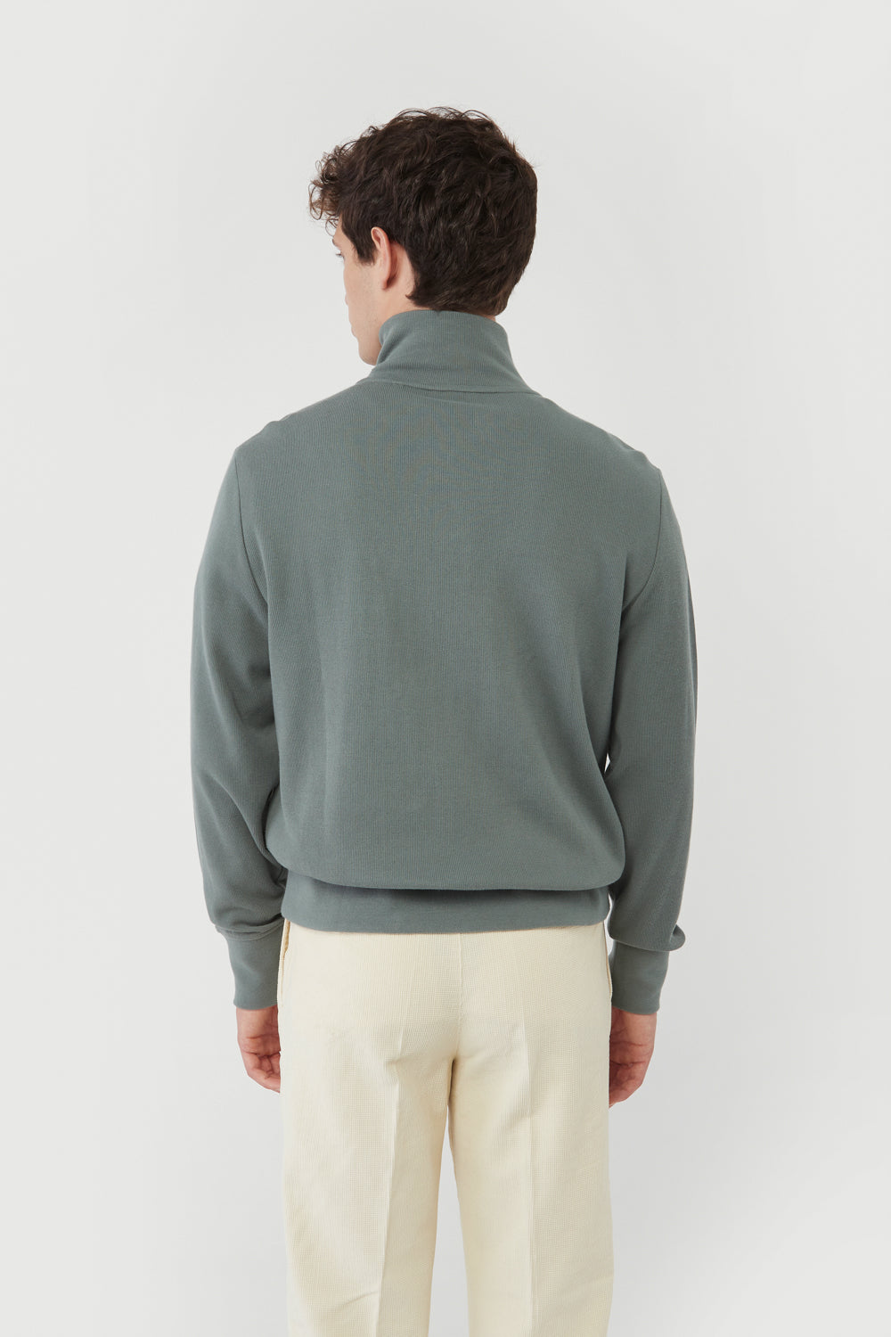 THYME ZIPPER SWEAT