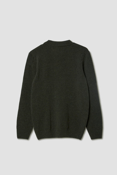 TUNDRA WOOL KNITTED POLO
