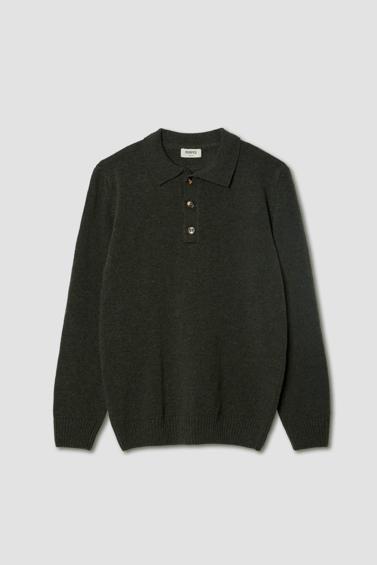 TUNDRA WOOL KNITTED POLO