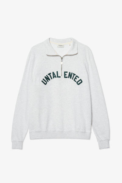 UNTALENTED LIGHT GREY ZIPPER