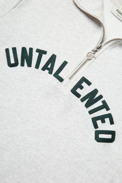 UNTALENTED LIGHT GREY ZIPPER