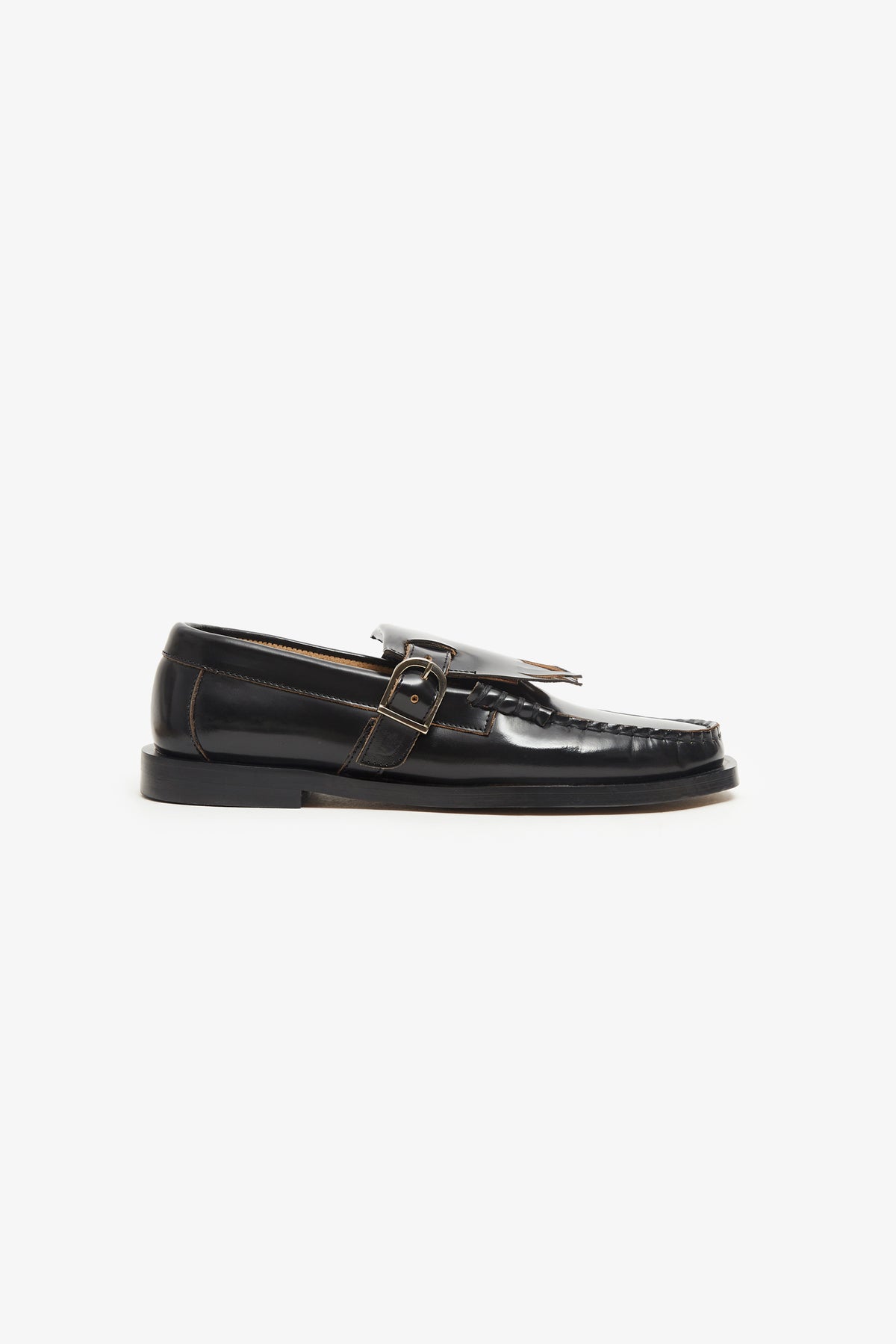 VEGA T-BAR CUIR NOIR