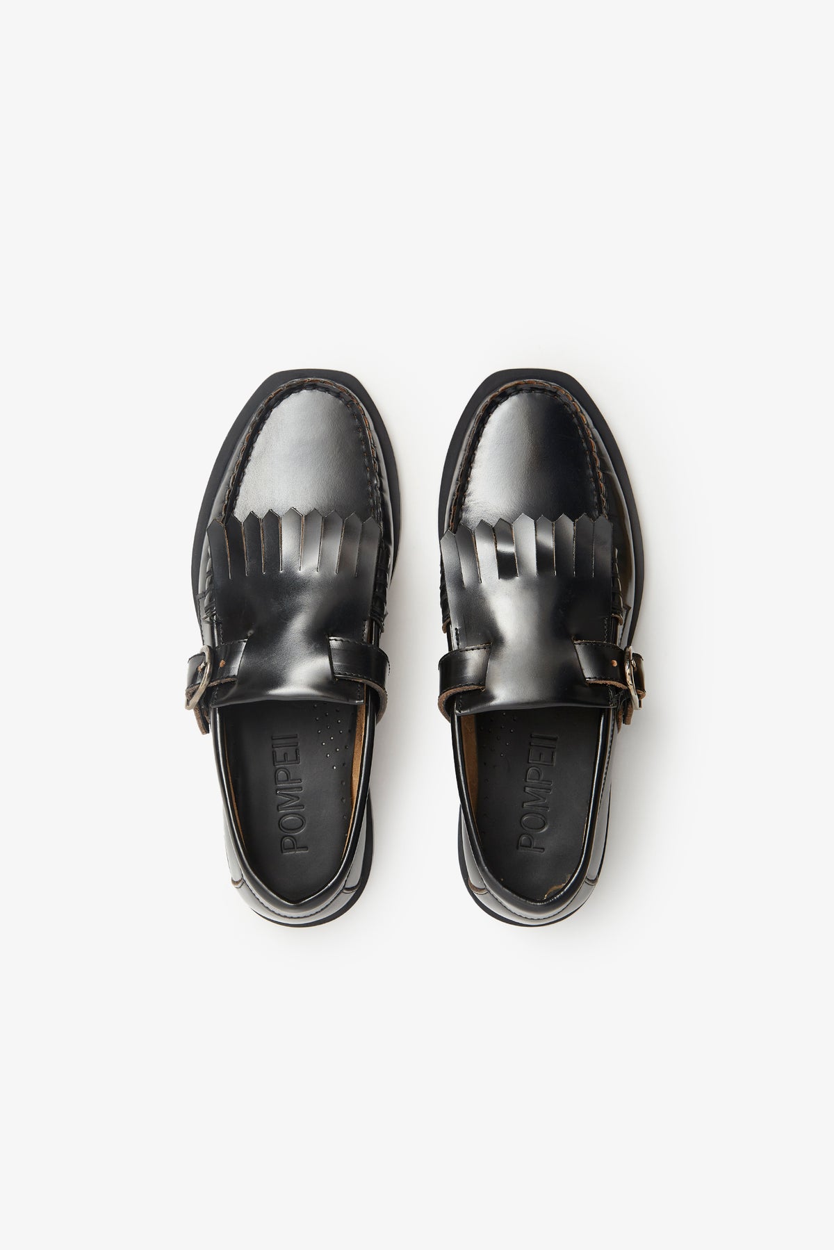 VEGA T-BAR CUIR NOIR