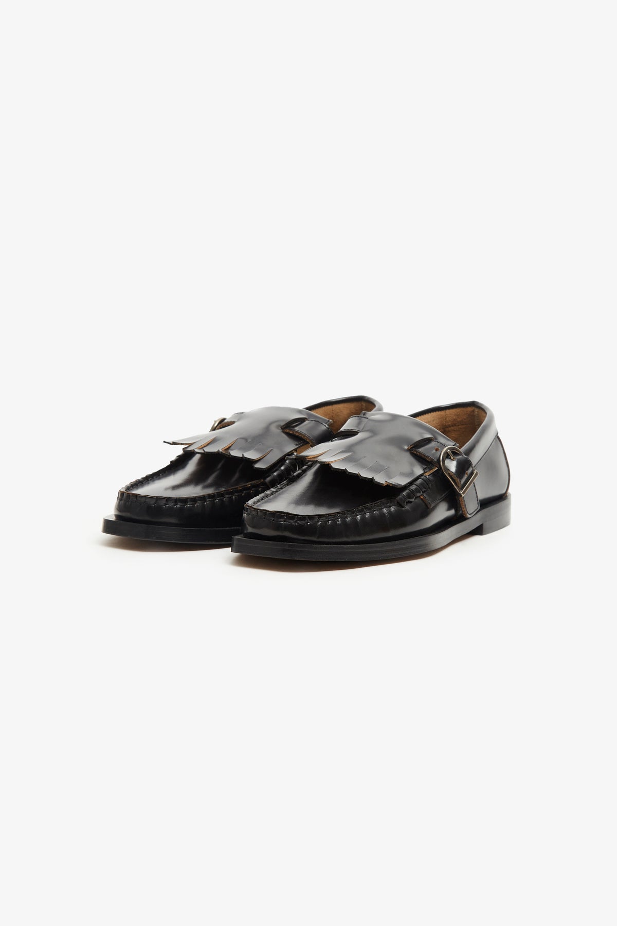 VEGA T-BAR CUIR NOIR