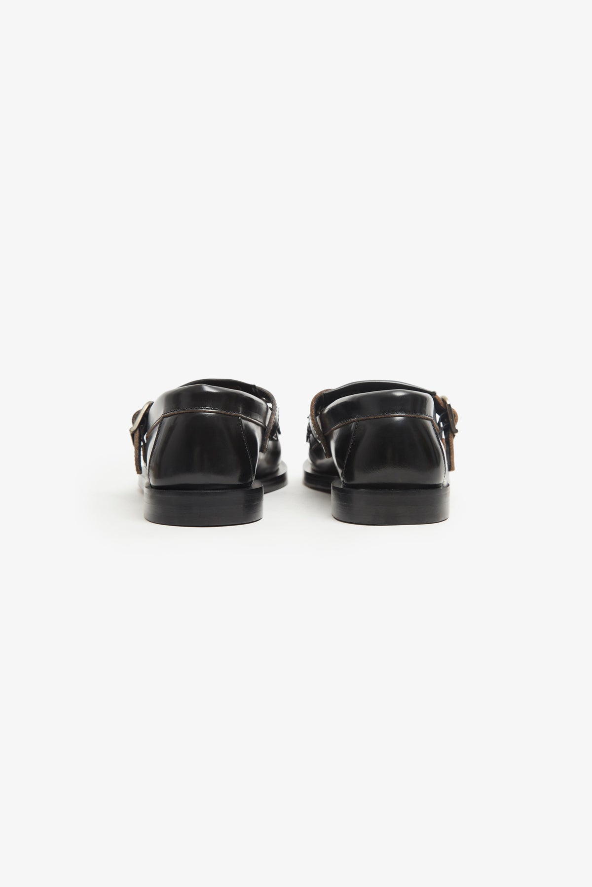 VEGA T-BAR CUIR NOIR