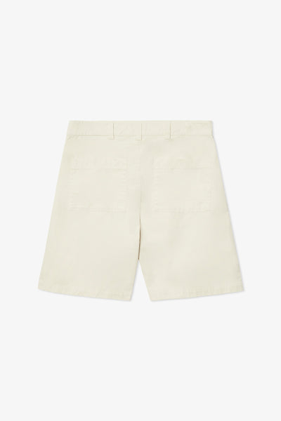 WIDE PLEATED PEARL SHORTS