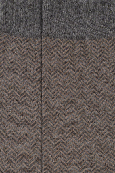 HERRINGBONE GREY MELANGE