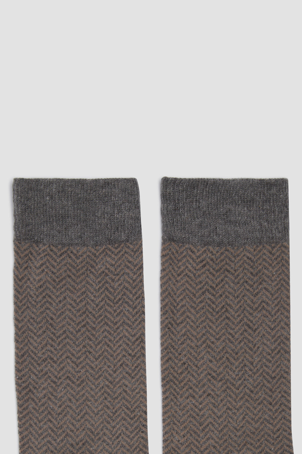 HERRINGBONE GREY MELANGE