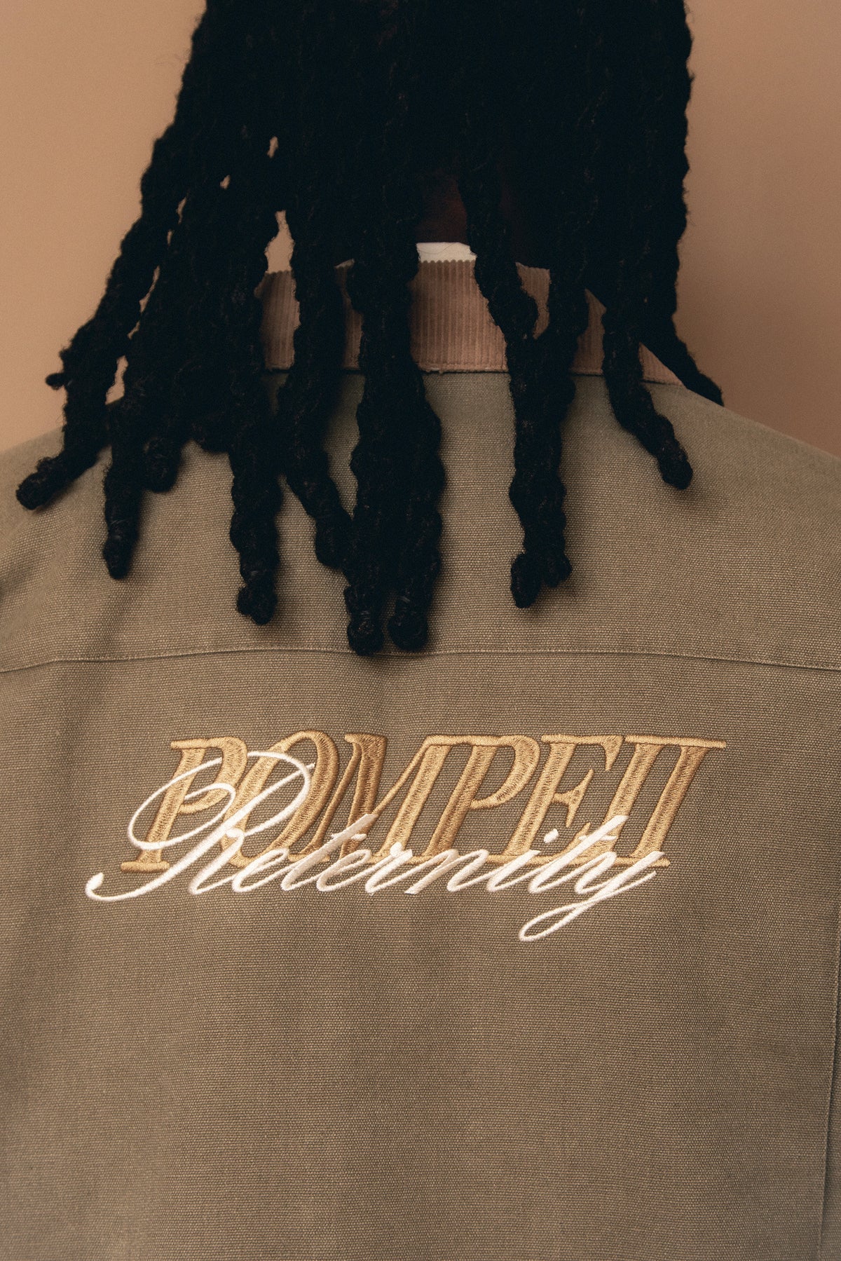 POMPEII X RETERNITY WORKWEAR JACKE GEWASCHEN GRÜN