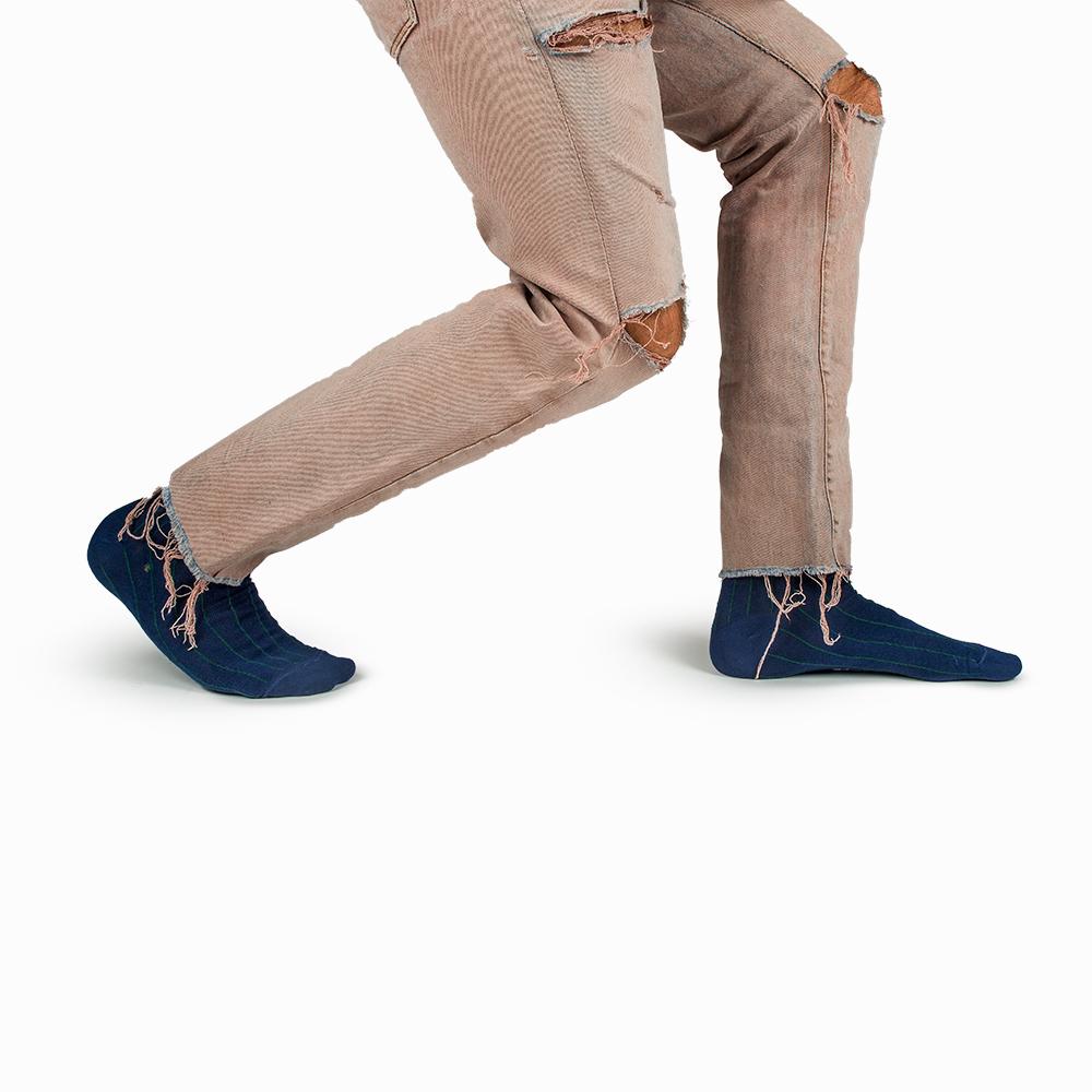 VERTICAL STRIPES HIGH NAVY FOREST