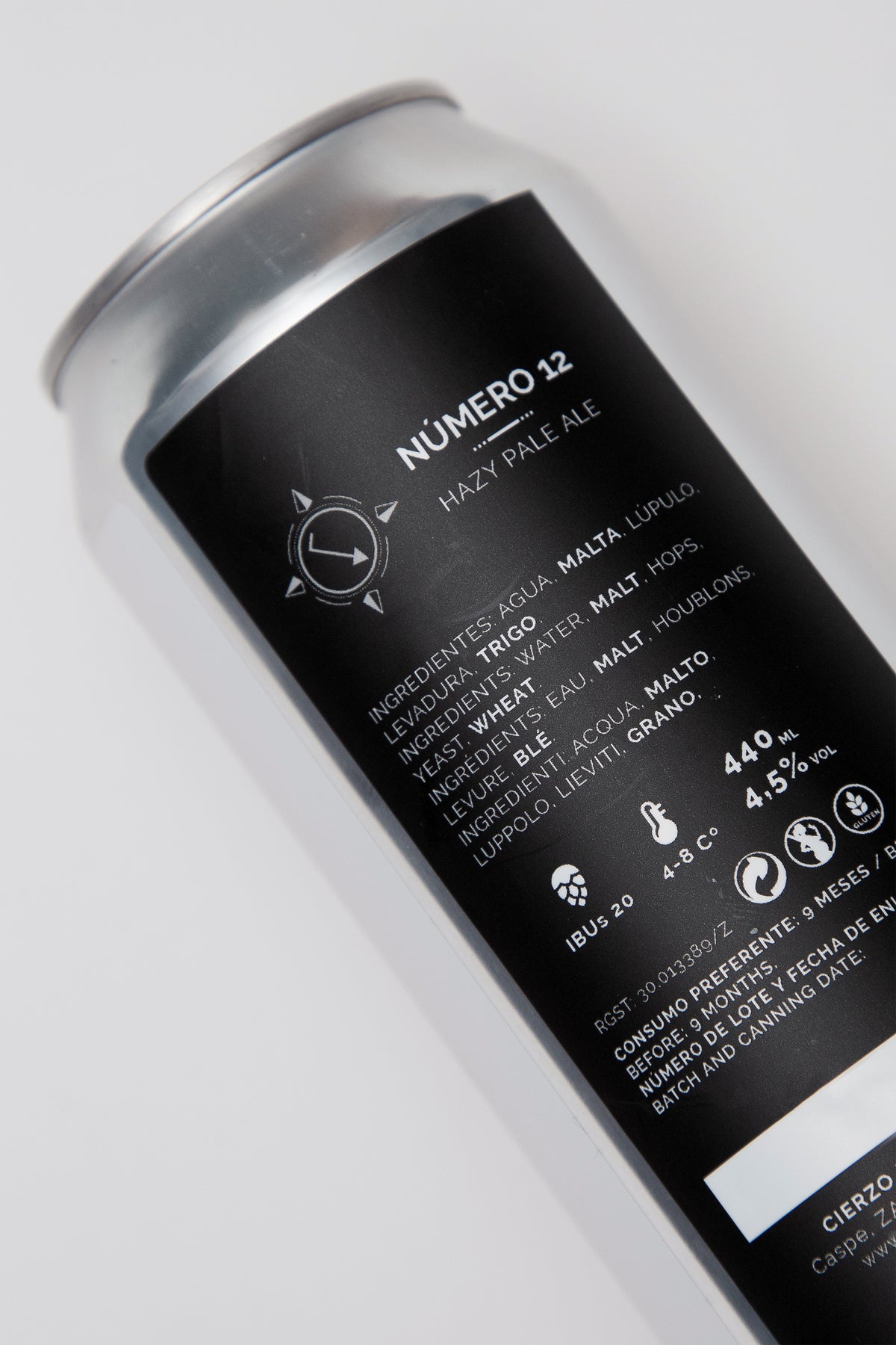 CERVEZA ARTESANAL CIERZO BREWING &amp; POMPEII PACK DE 12