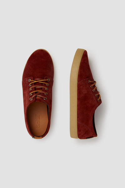 HIGBY SUEDE HYDRO MAROON DIJON