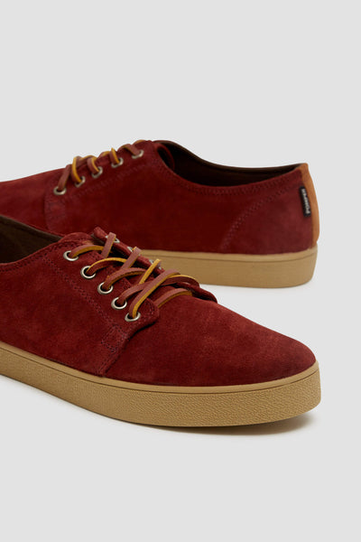 HIGBY SUEDE HYDRO MAROON DIJON