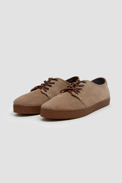 HIGBY SUEDE HYDRO TAUPE ROAST